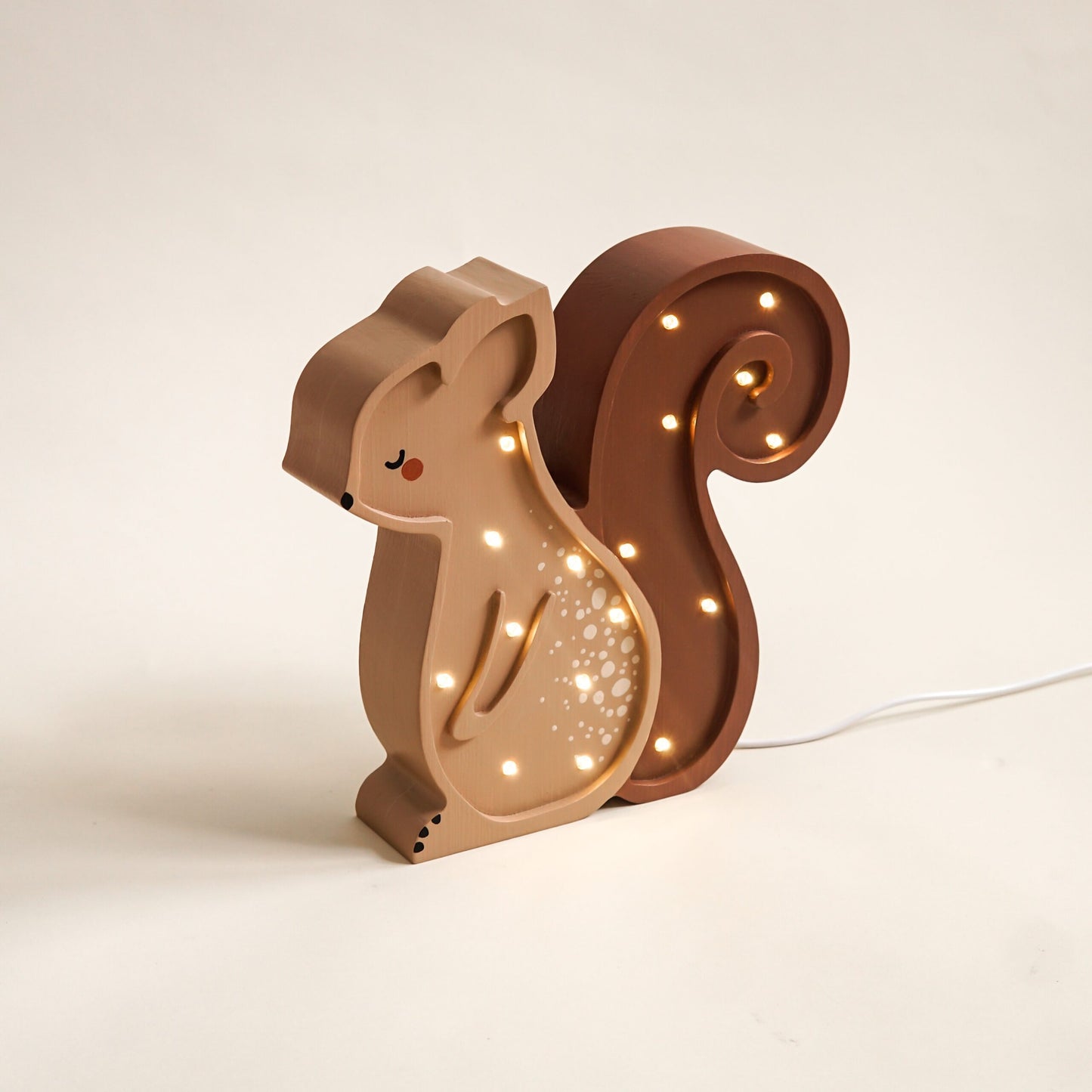 Medinė lempa Voveraitė – vaizdas 2