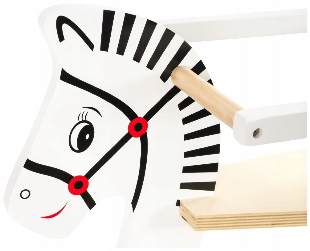 Medinis arkliukas su rėmais, tinka berniukams ir mergaitėms – vaizdas 6