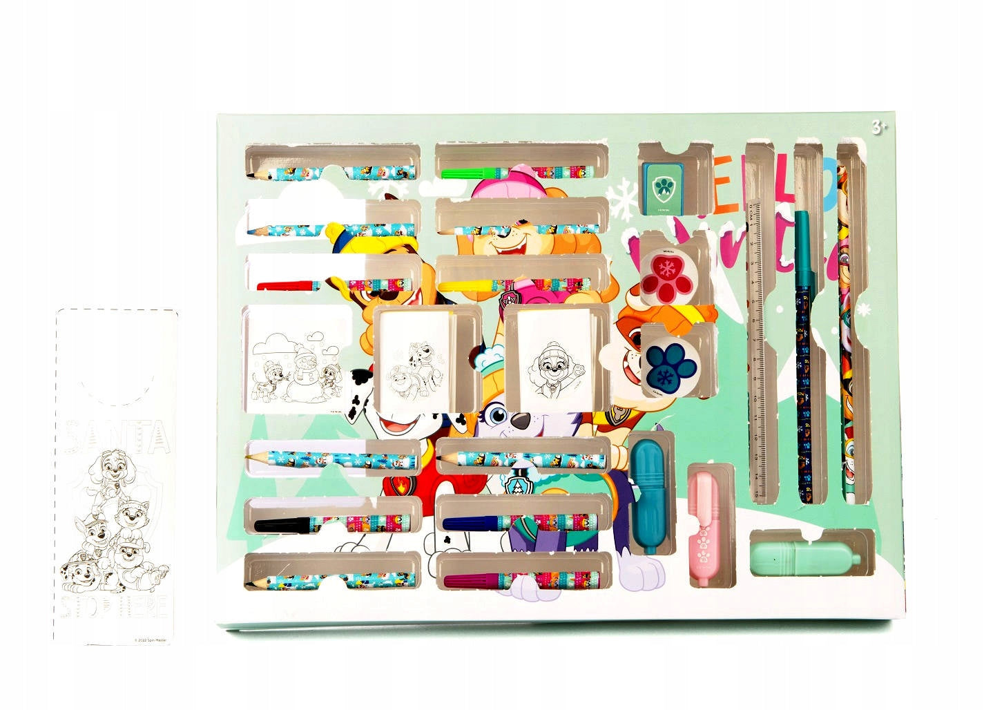 PAW Patrol Advento Kalendorius: Šunų Aksesuarai ir Kūrybingi Žaislai – vaizdas 4