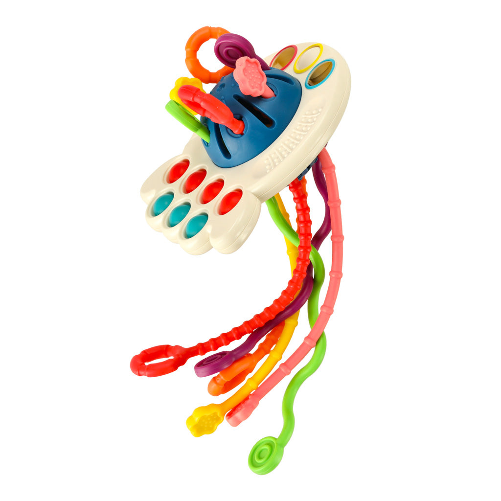 Bibi-inn kūdikių sensorinis kramtukas, mėlynas – vaizdas 2