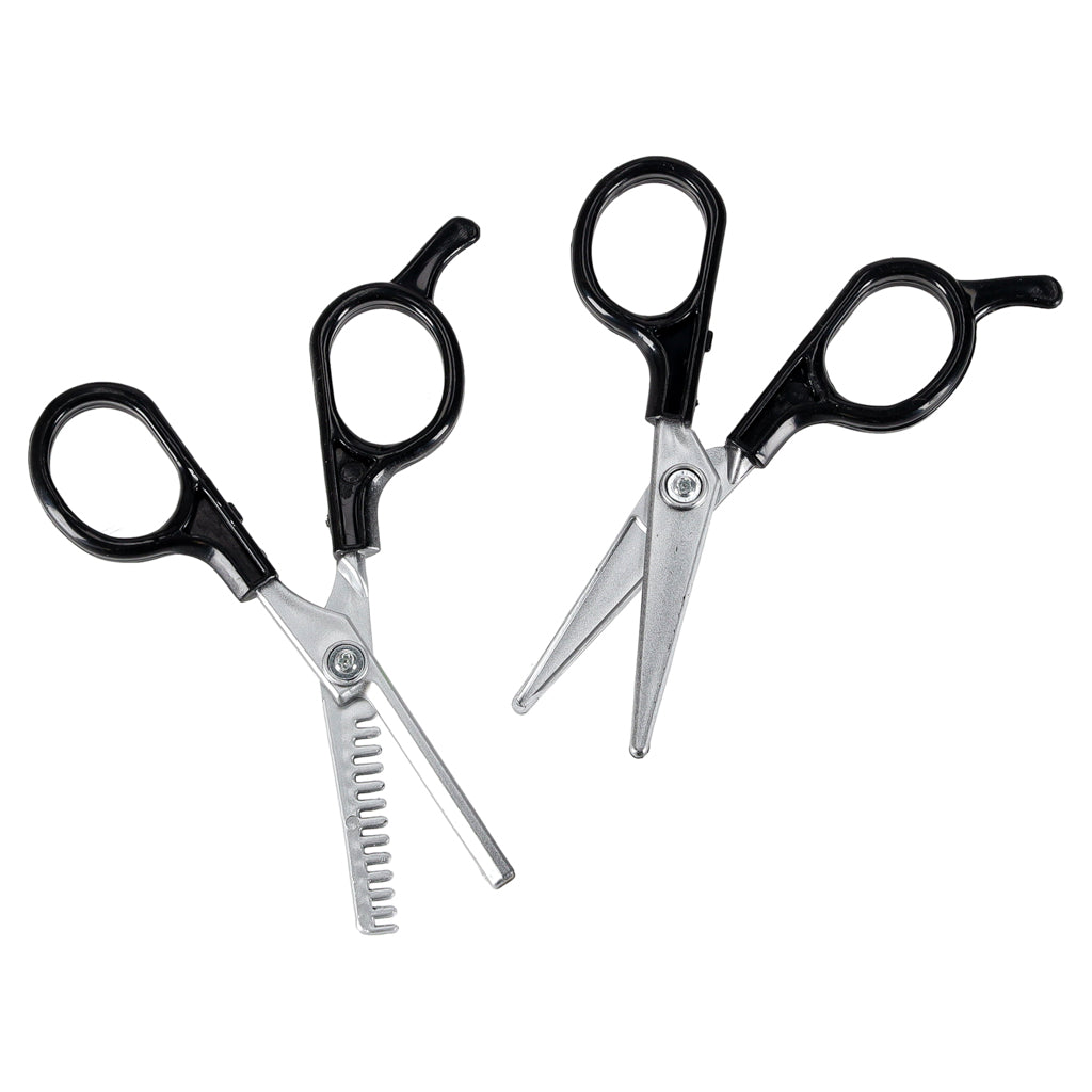 Kirpyklos rinkinys vaikams: džiovintuvas ir plaukų tiesintuvas su šviesos bei garso efektais, 19 elementų