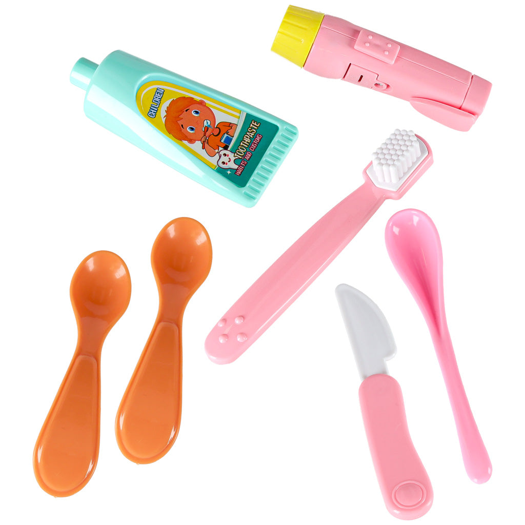 Gydytojo rinkinys lagaminėlyje „Mažasis daktaras“ su garsais, 35 dalys