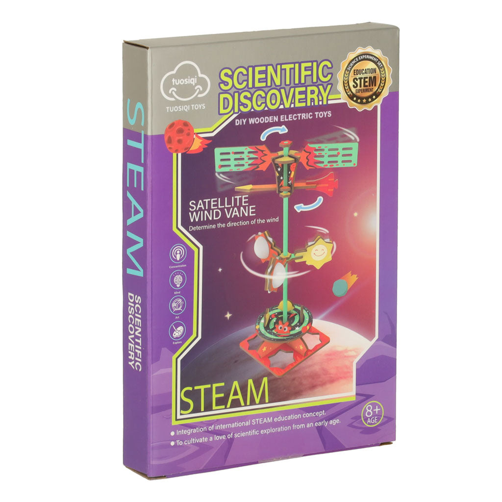 Medinis 3D gamtos mokslų rinkinys: Vėjo malūnėlis