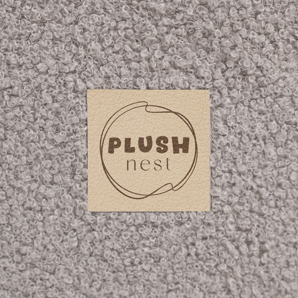 Pilkos avies vilnos kamuoliukų baseino tekstūra – vaizdas 4