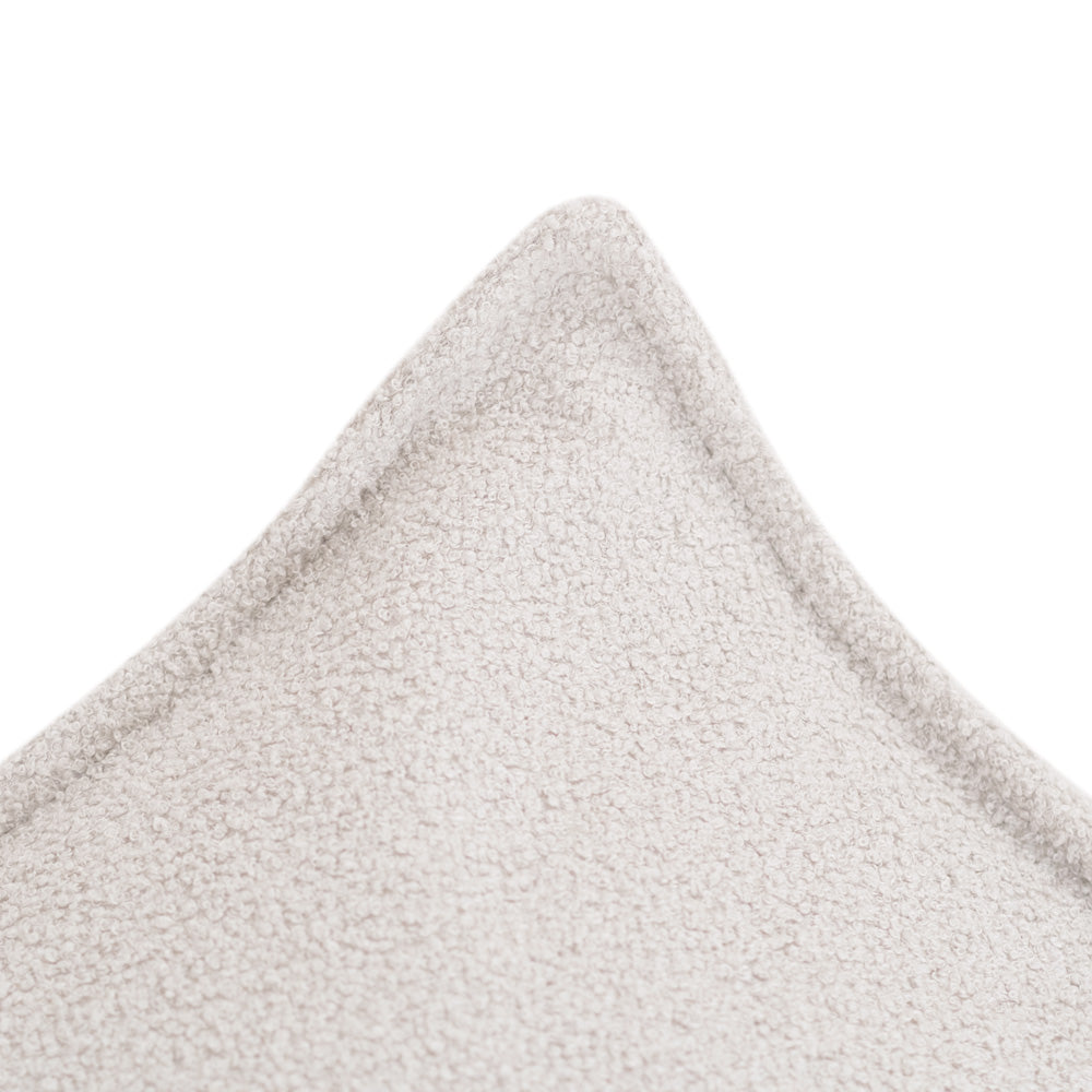 Minkštas Grindų Pufas Plush Nest, Kreminis Pūkuotukas (60x60 cm) – vaizdas 2