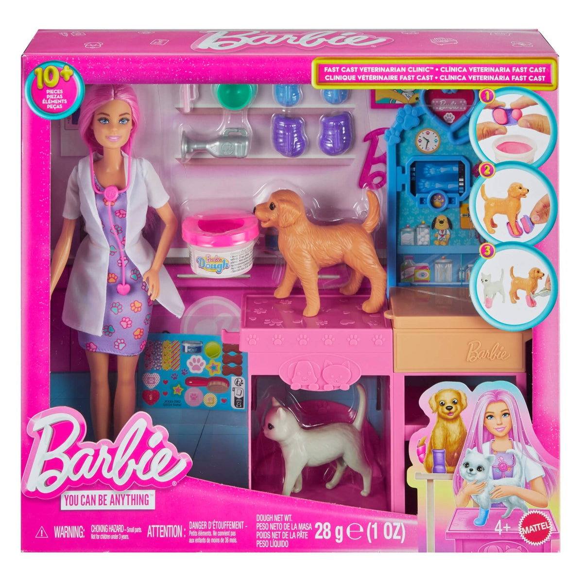 Barbie lėlės veterinarės rinkinys JFX93 – pagrindinis vaizdas