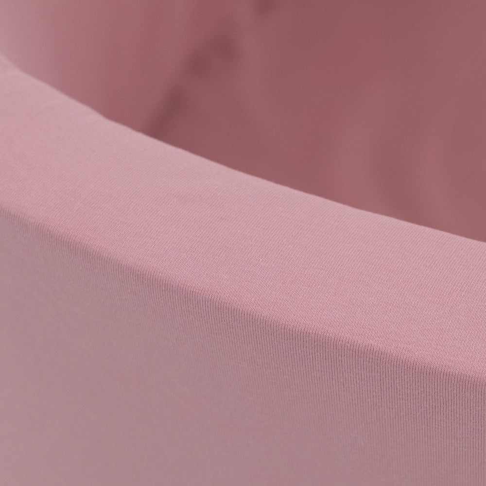 PLUSH NEST Rožinis medvilninis sausas baseinas vaikams – vaizdas 7