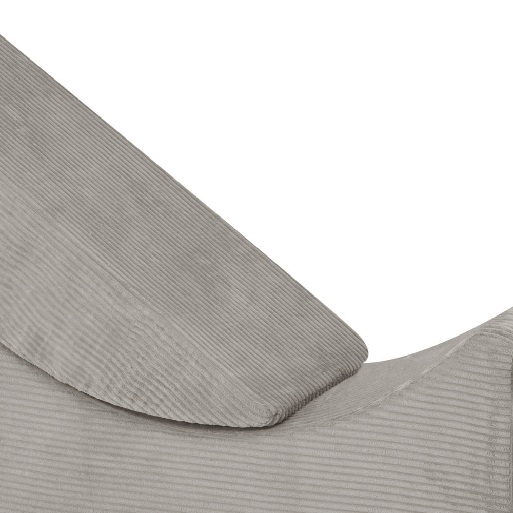 Vaikų gultas su aukšta atrama, smėlio spalvos kordinis – vaizdas 6