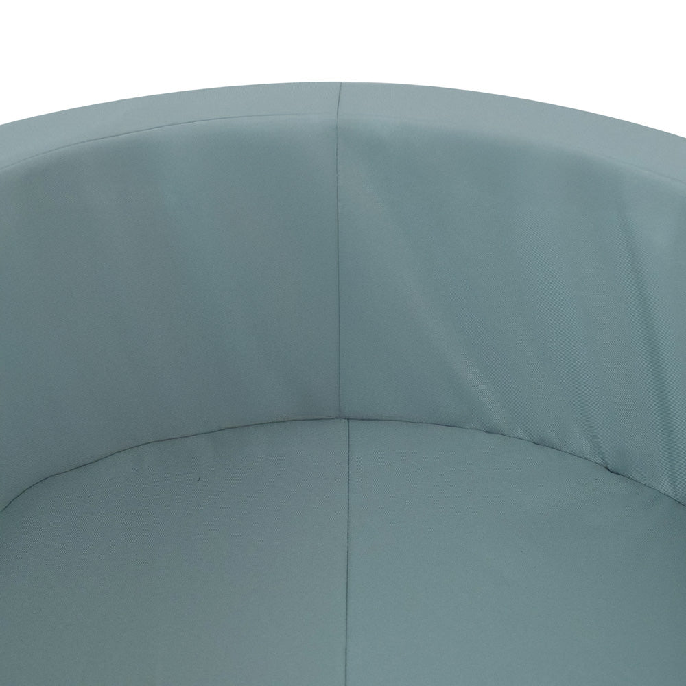 Kamuoliukų baseinas, Žalias, lauke, su vaiku – vaizdas 3