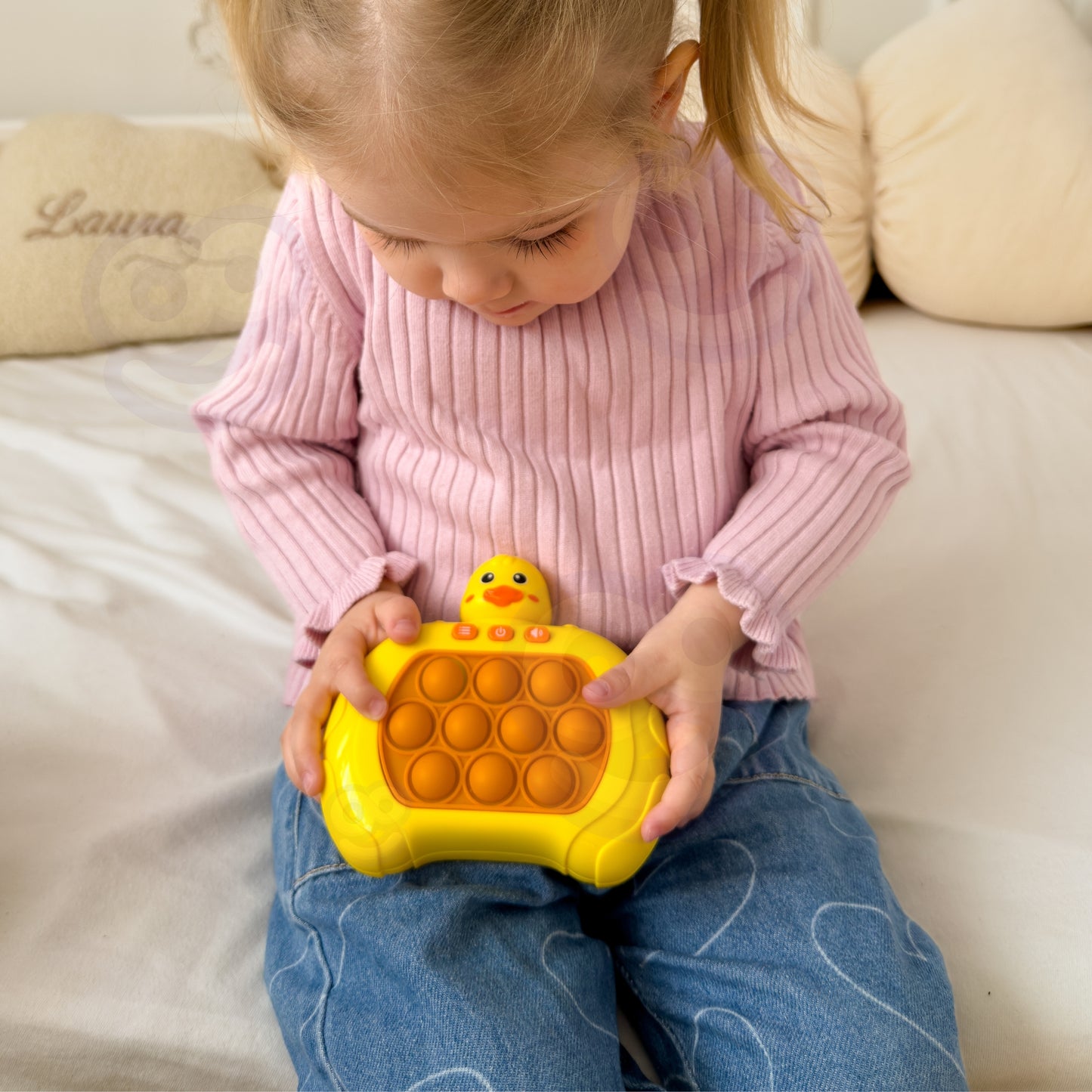 WOOPIE interaktyvusis antistresinis įgūdžių žaidimas POP IT „Antis“ – vaizdas 3