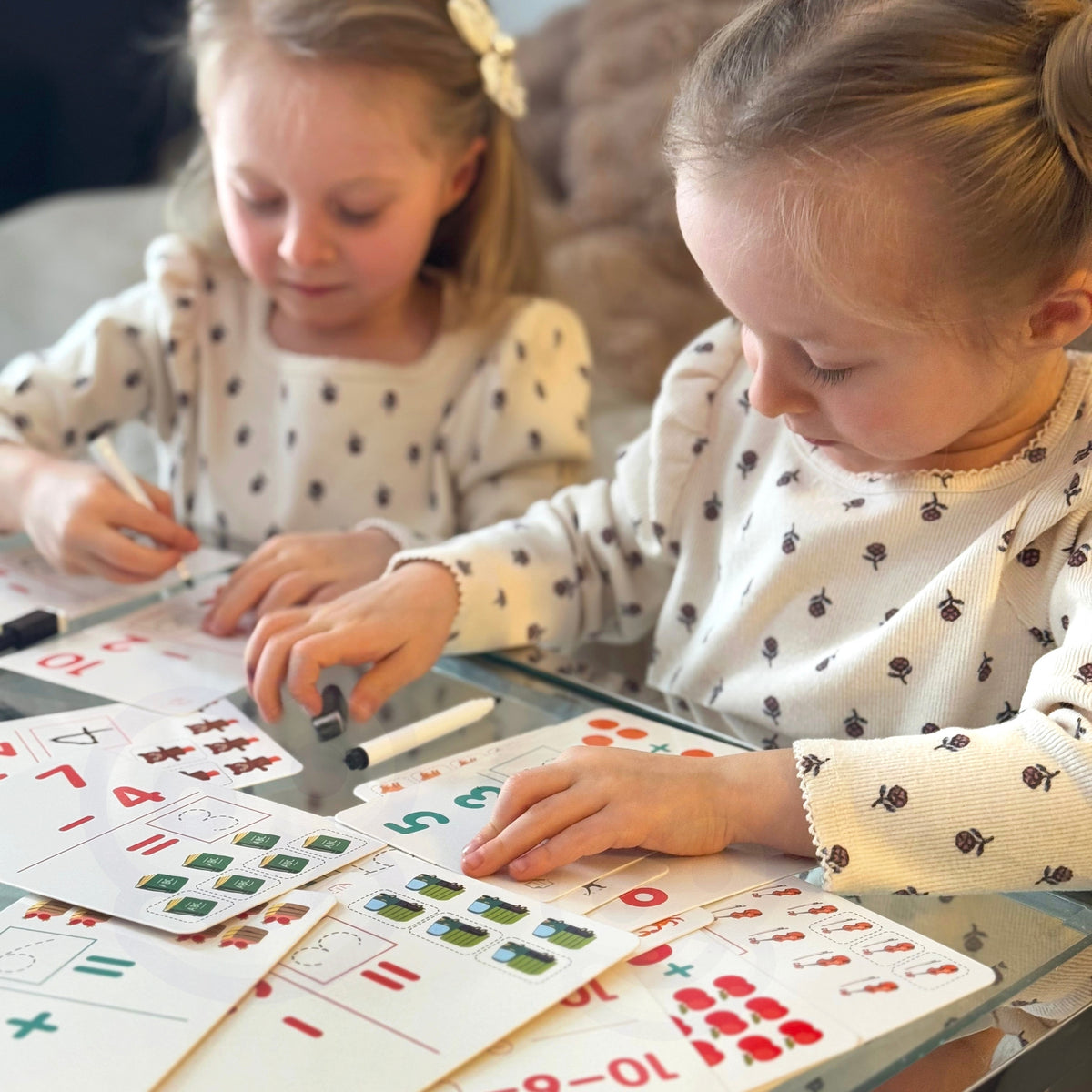 WOOPIE Lavinamosios Matematikos Kortelės Skaičiavimui 30 vnt.