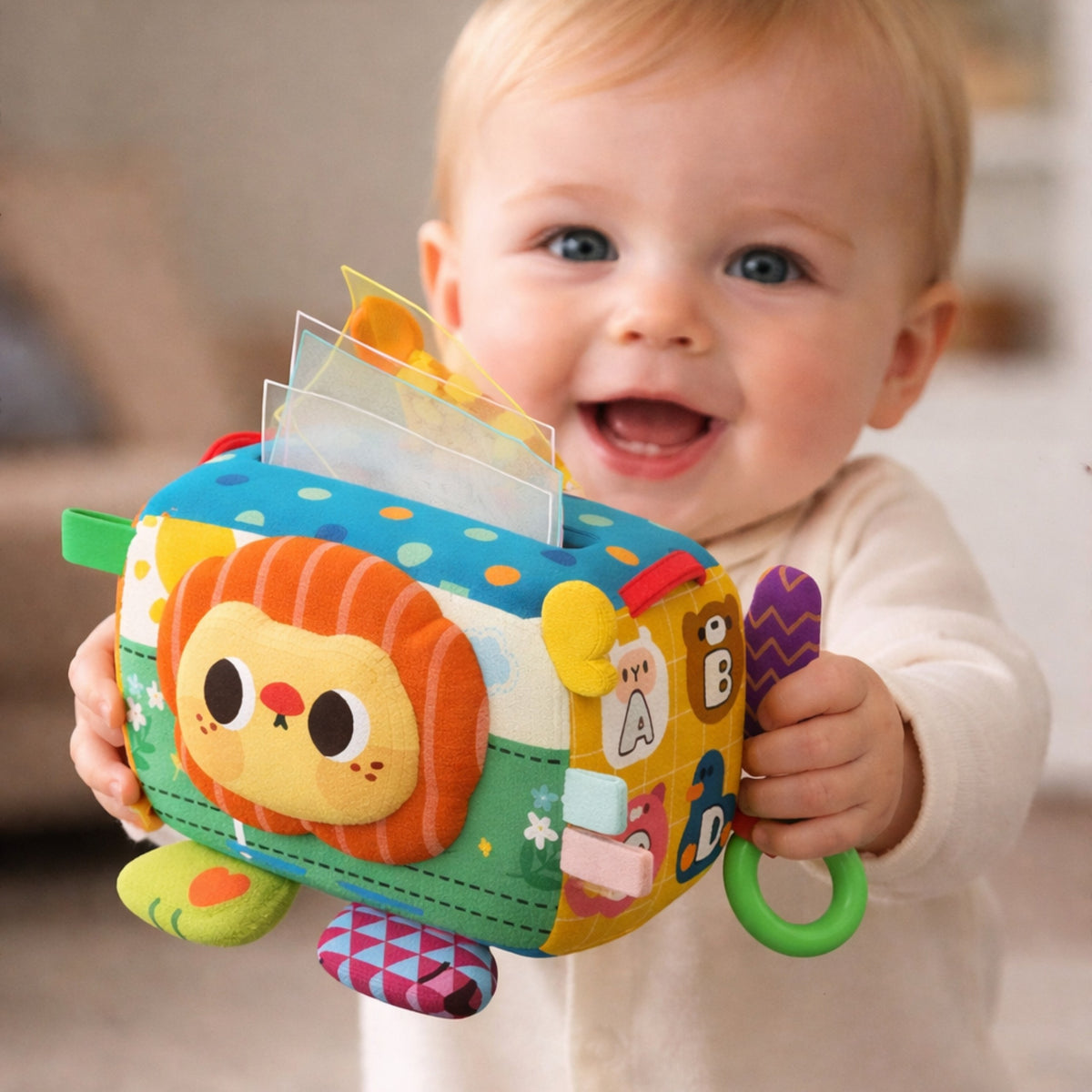 WOOPIE BABY Lavinamoji Servetėlių Dėžutė Kūdikiams