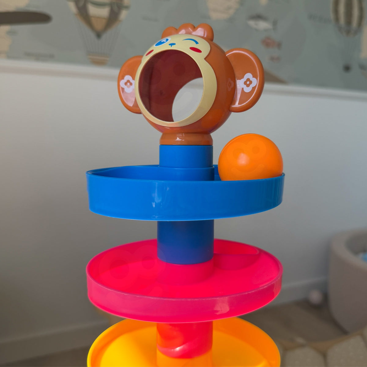 WOOPIE Kamuoliukų Bokštas Spiralė su 3 Kamuoliukais