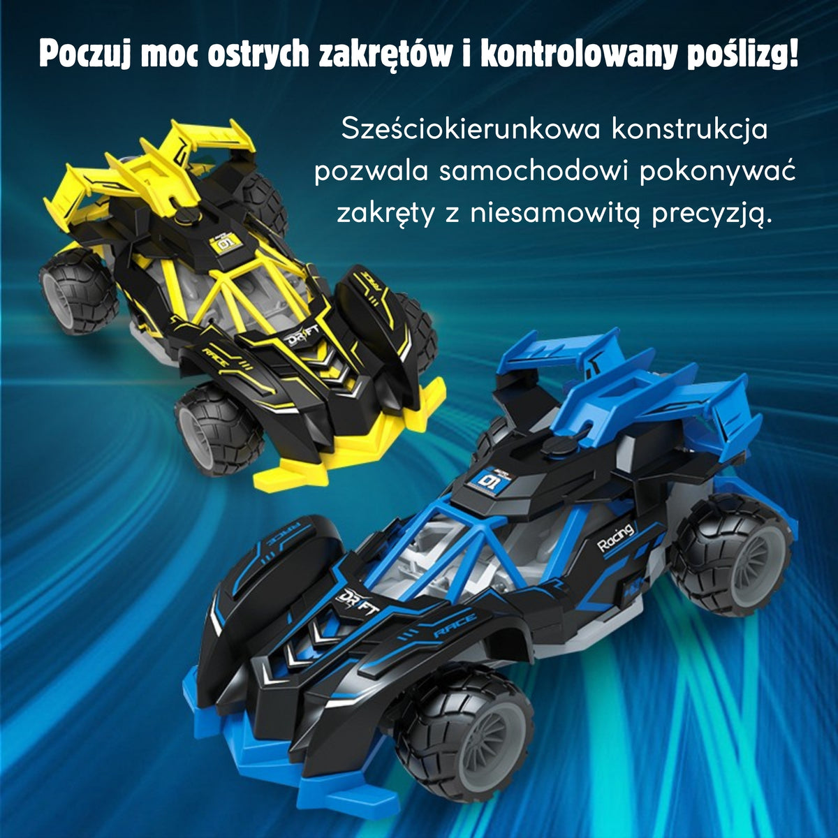 WOOPIE RC Radijo Bangomis Valdomas Lenktyninis Automobilis