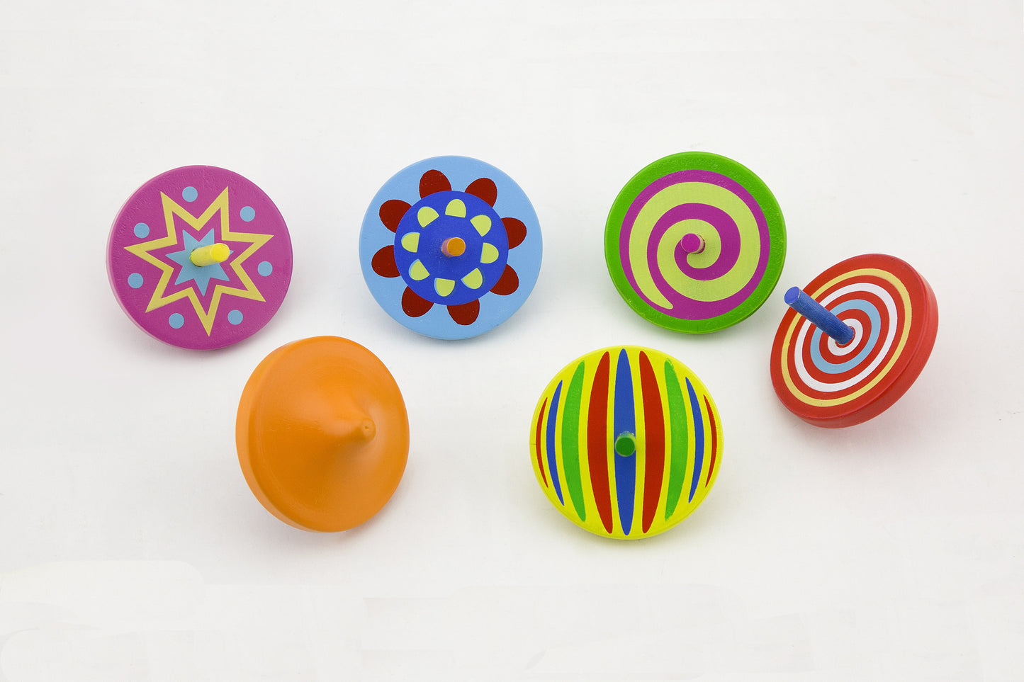 VIGA Spalvotas medinis vilkelis, 1 vnt.