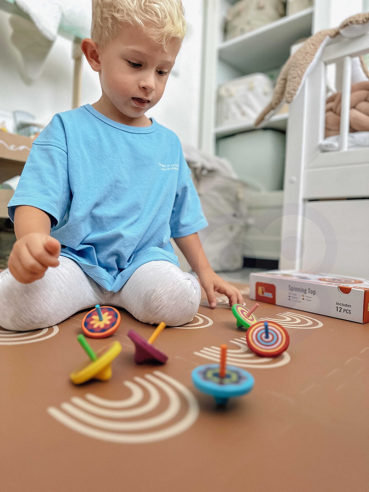 VIGA Spalvotas medinis vilkelis, 1 vnt – vaizdas 4