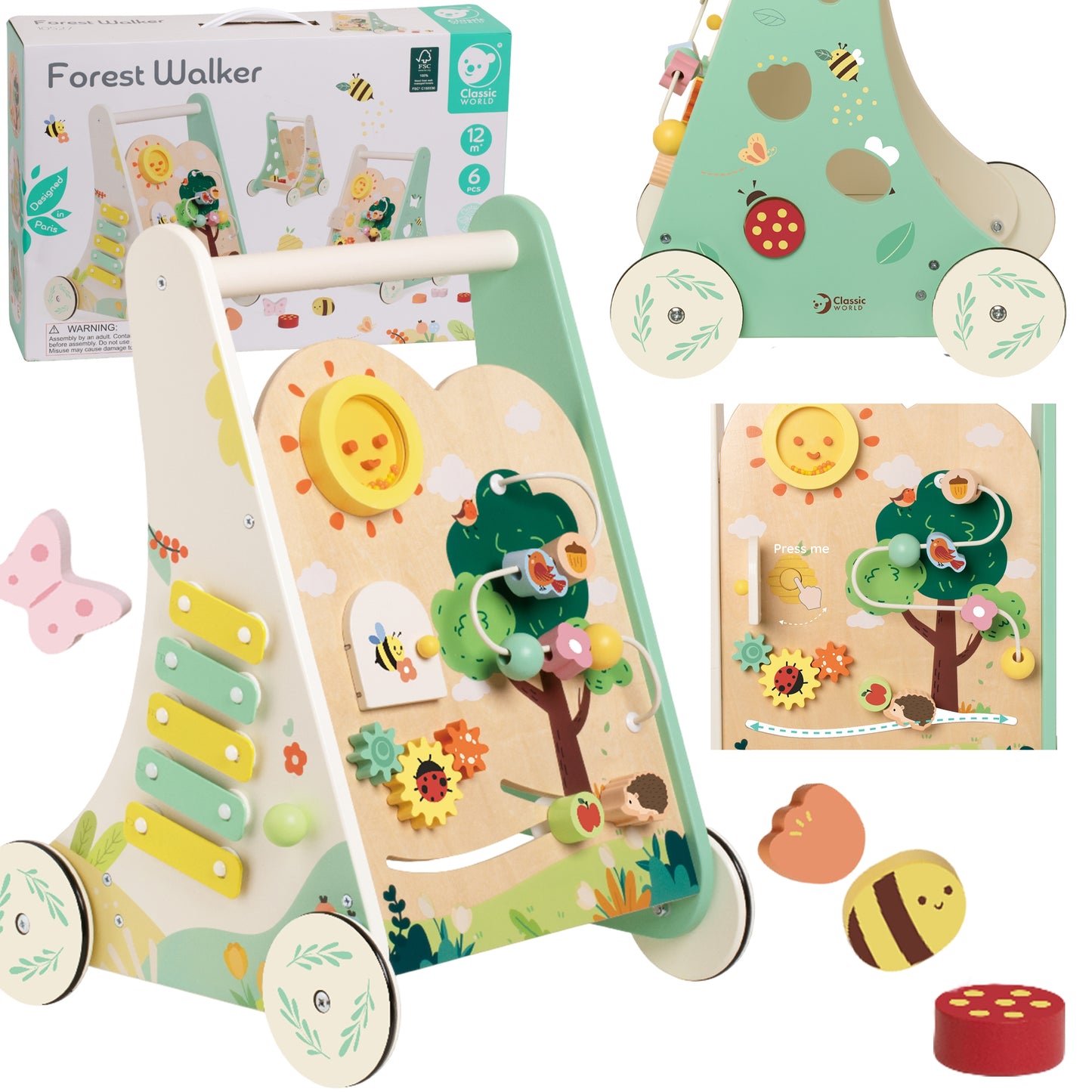 Classic World medinis stumdukas – pagrindinis vaizdas