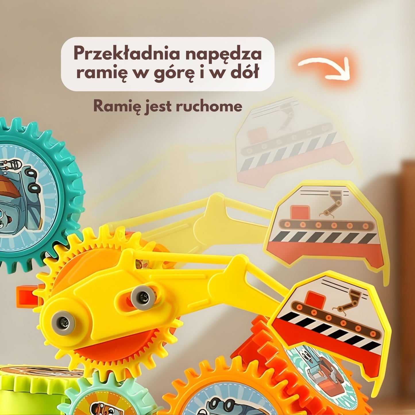 WOOPIE Interaktyvus Krumpliaračių Konstruktorius su Garsu 18 vnt.