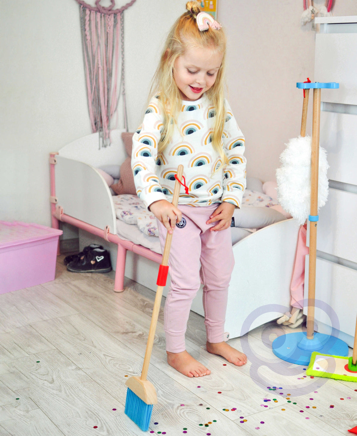 TOOKY TOY Medinis Valymo Rinkinys Vaikams 6 dalys