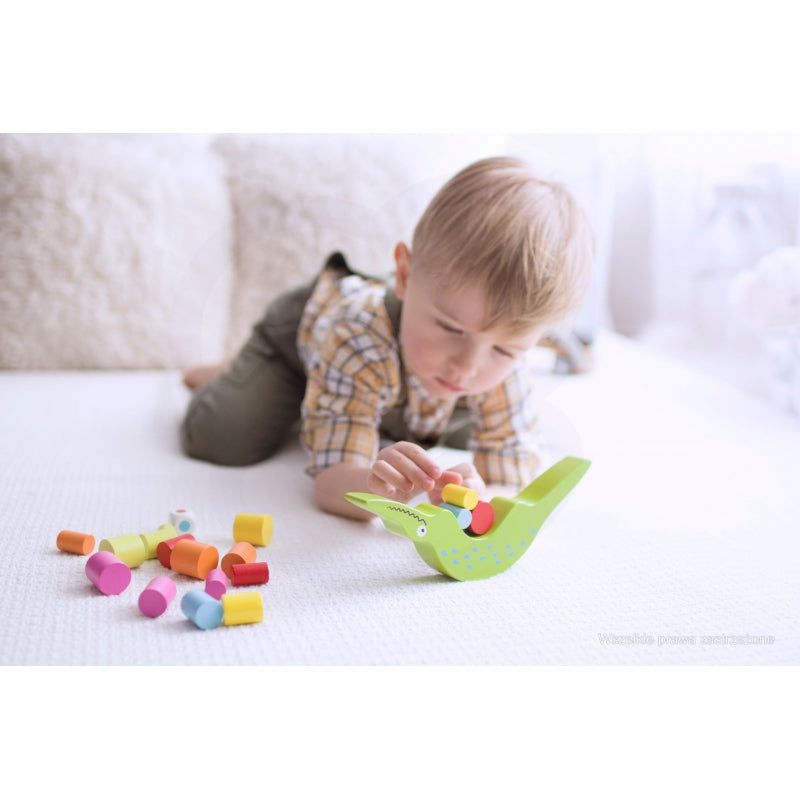 CLASSIC WORLD Balancing Arcade Game balansinis Krokodilas – vaizdas 3