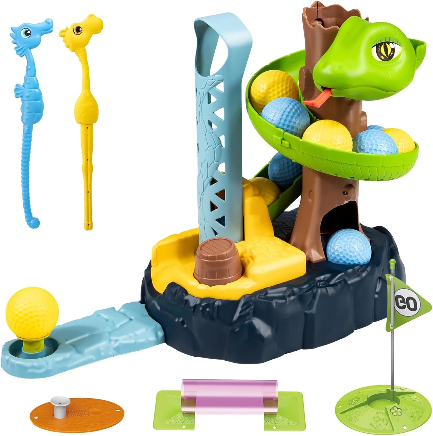 WOOPIE Įgūdžių žaidimas „Mini Golf Snake Golf“ - vaizdas 7