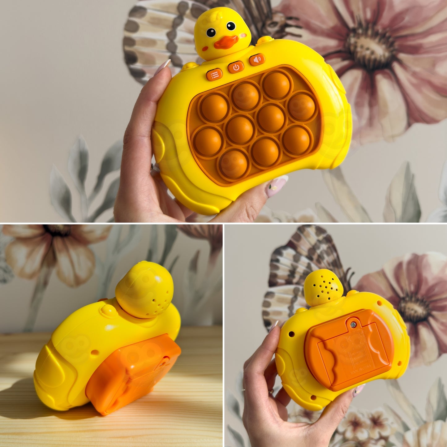 WOOPIE interaktyvusis antistresinis įgūdžių žaidimas POP IT „Antis“ – vaizdas 7