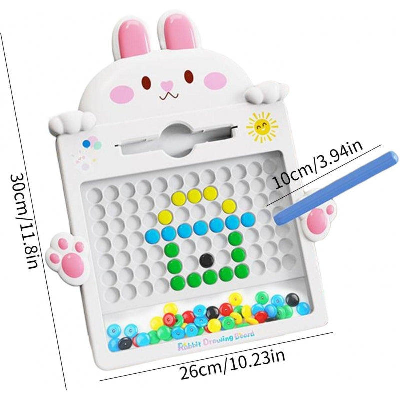 WOOPIE magnetinė lenta vaikams Montessori MagPad Rabbit
