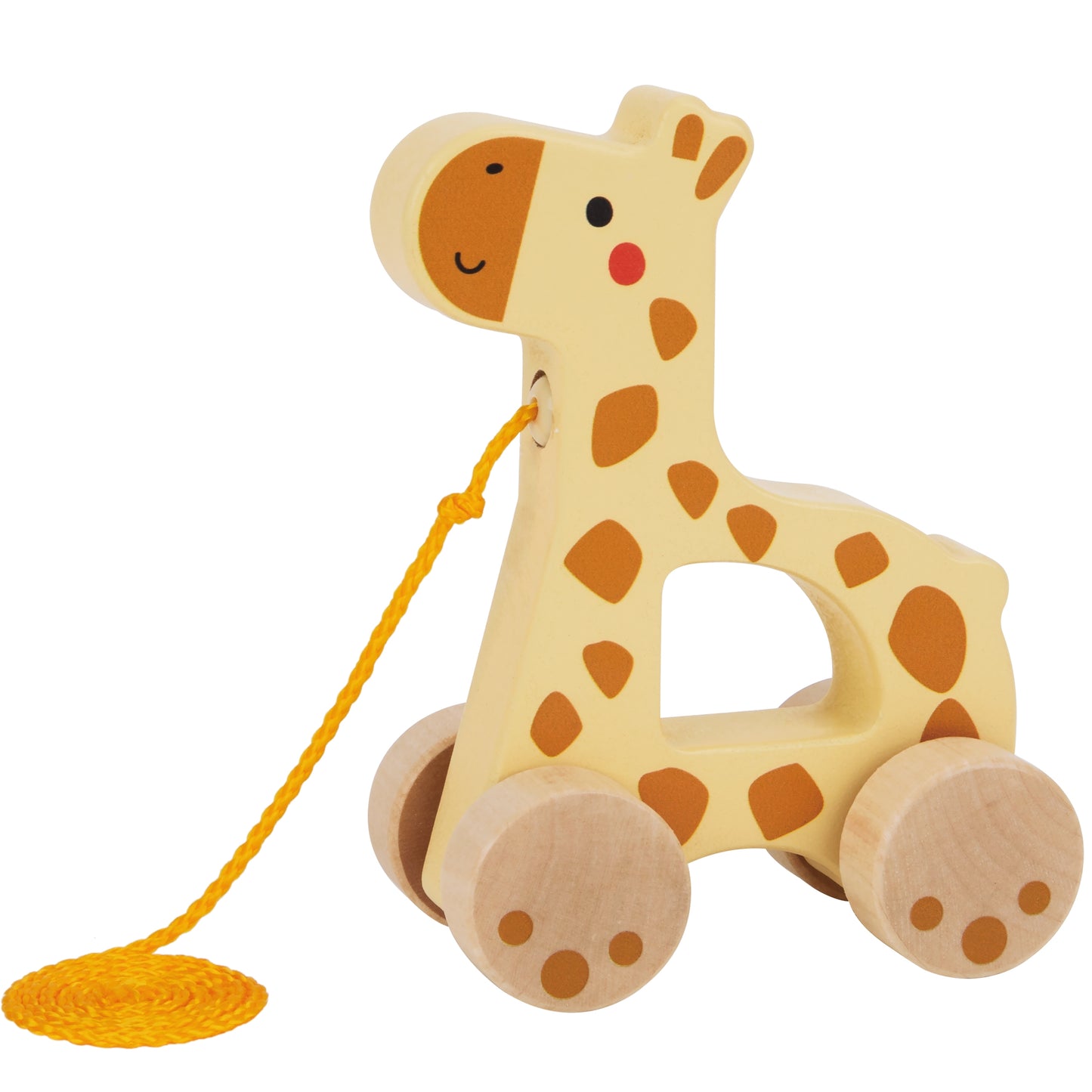 TOOKY TOY medinė traukiama žirafa – pagrindinis vaizdas