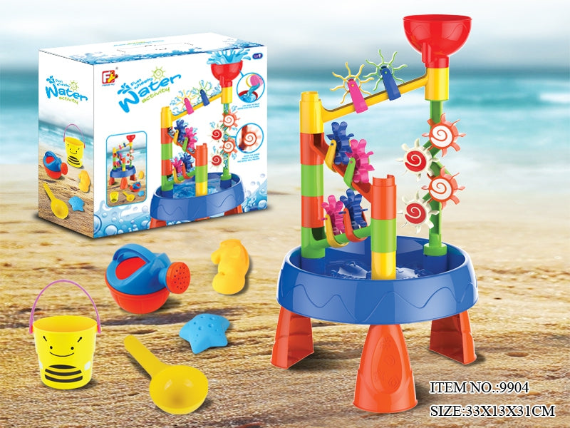 WOOPIE Vandens staliukas 2in1, „Krioklys“, 5 dalių – vaizdas 2