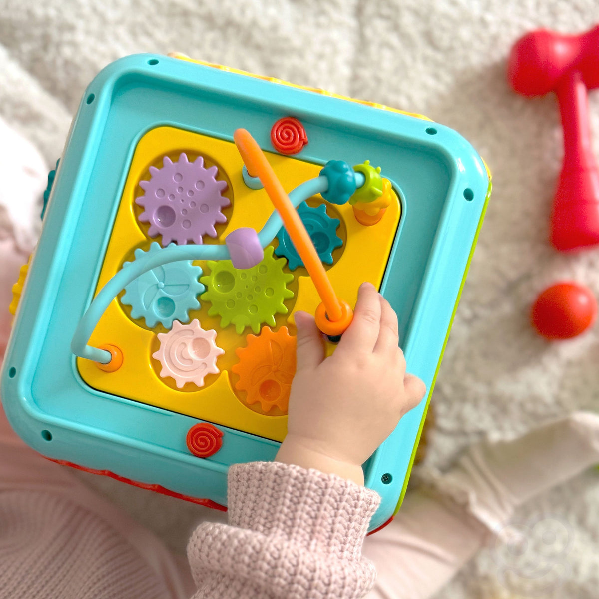 WOOPIE BABY Montessori Aktyvybių Kubas 6in1 nuo 18mėn.