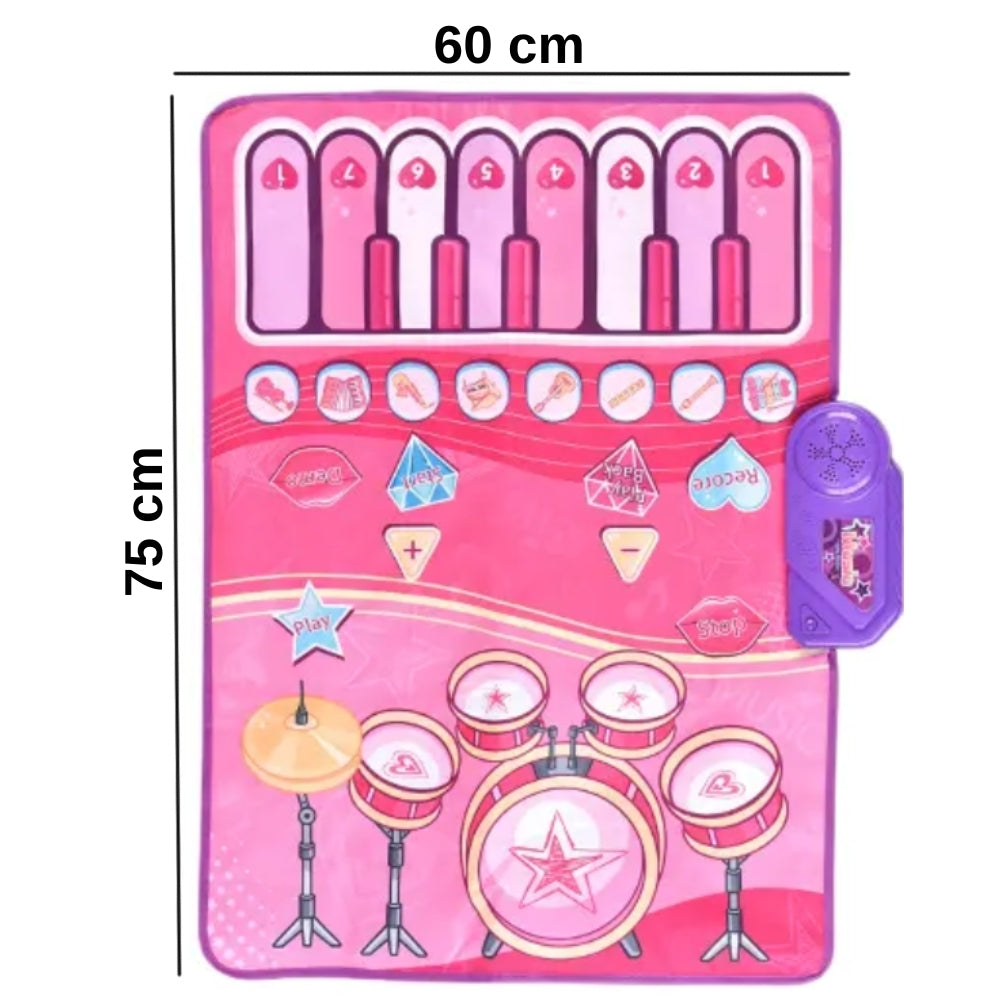 Išskleistas WOOPIE muzikinis kilimėlis su skirtingais žaidimo režimais – vaizdas 5