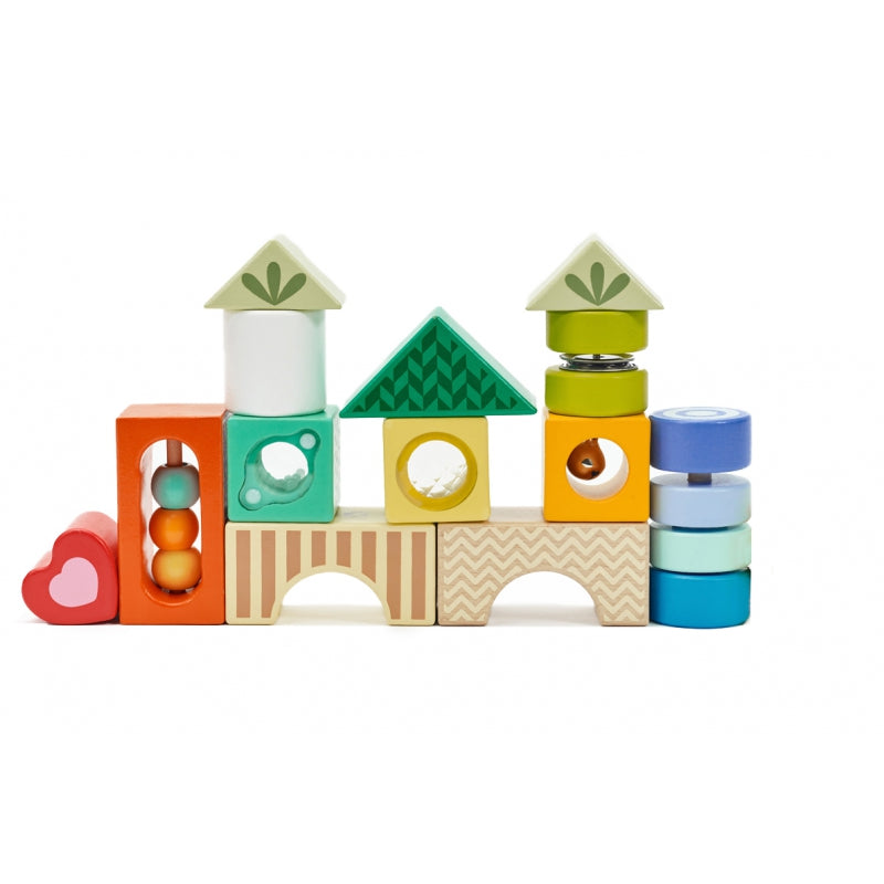 CLASSIC WORLD Medinės sensorinės kaladėlės – vaizdas 3