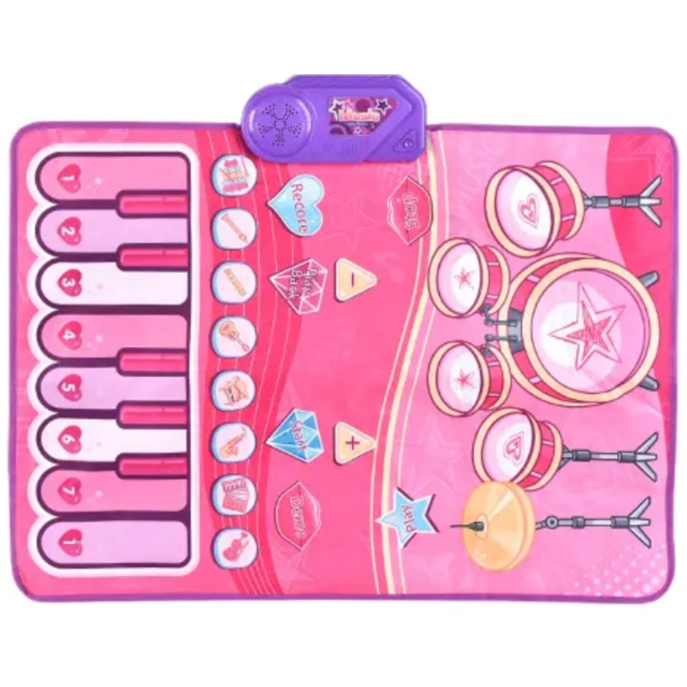 WOOPIE didelis 2in1 interaktyvus muzikinis kilimėlis su vaiku, kuris groja – vaizdas 2