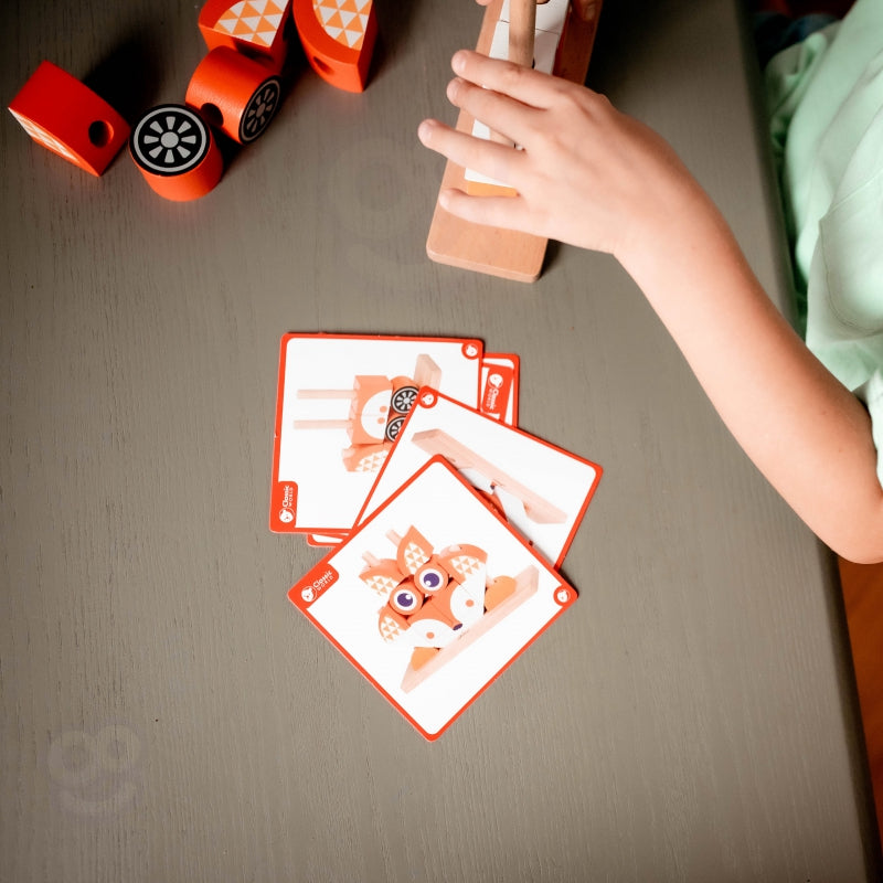 Classic World kūrybiniai mediniai 3D erdviniai blokai – vaizdas 4