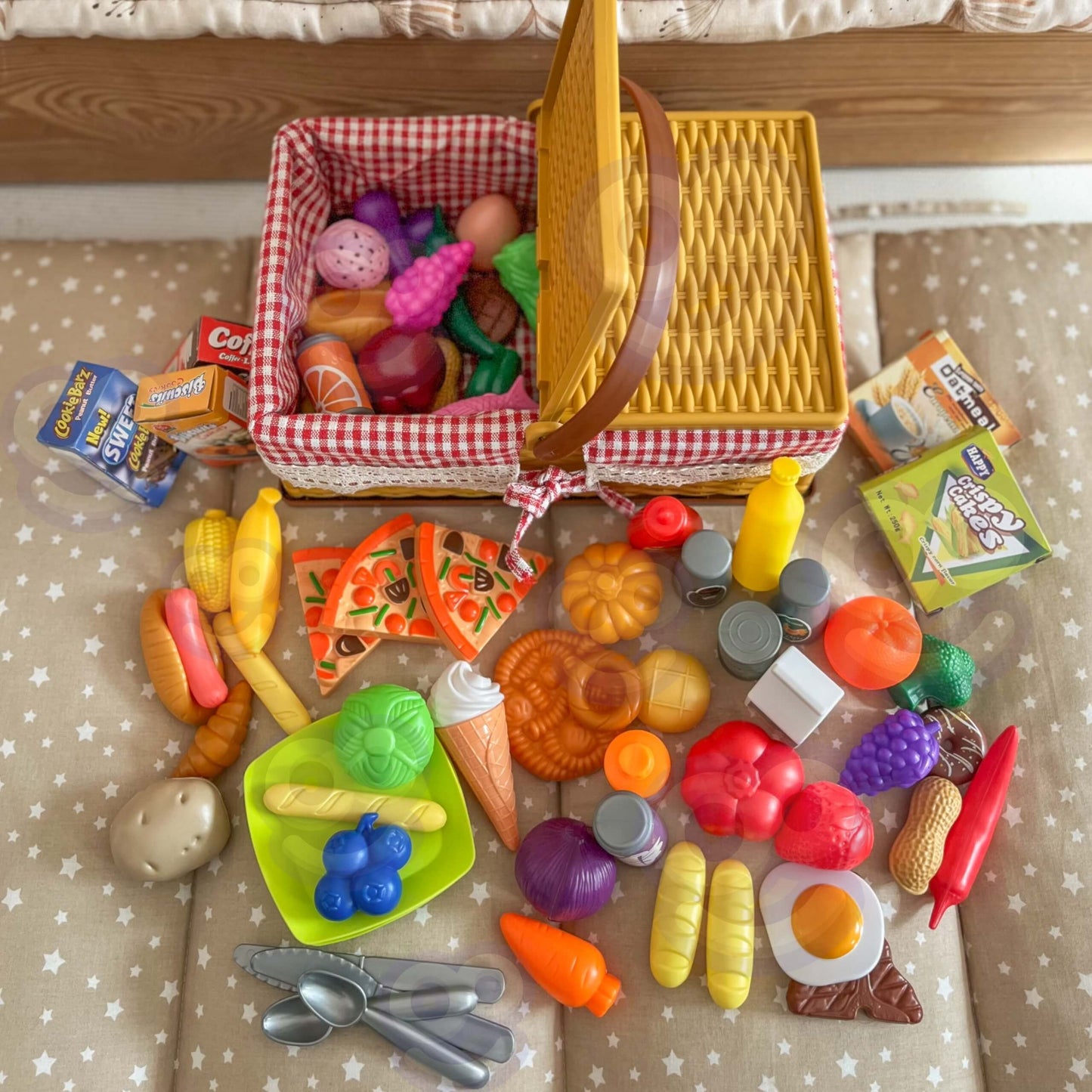 WOOPIE Pikniko Krepšelis su Maisto Rinkiniu XXL 103 detalės
