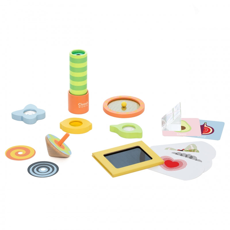 CLASSIC WORLD Optical Experiments Sensory Set Senses Training 16 vnt – vaizdas 2