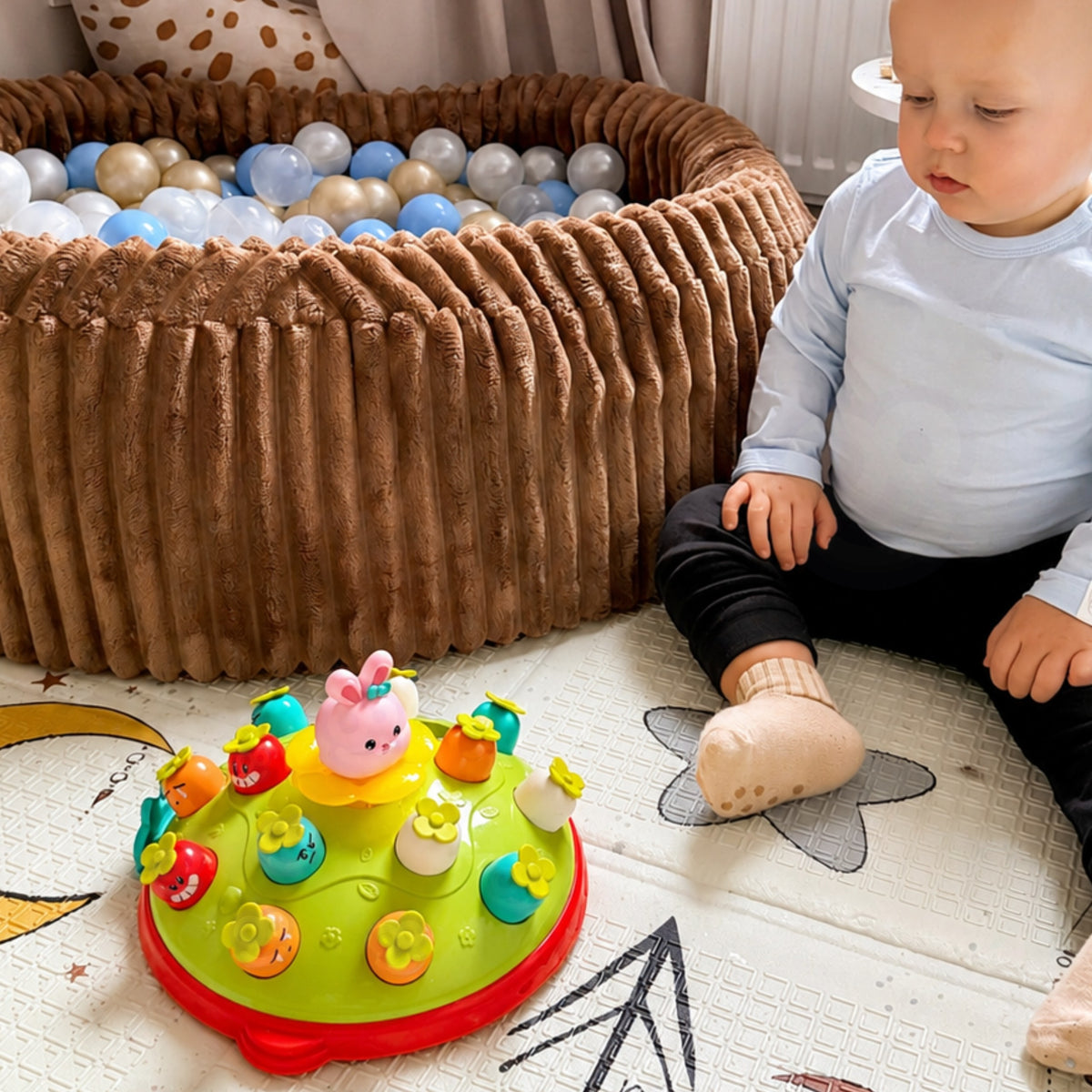 WOOPIE BABY Interaktyvus Įgūdžių Žaidimas Trenk Morką
