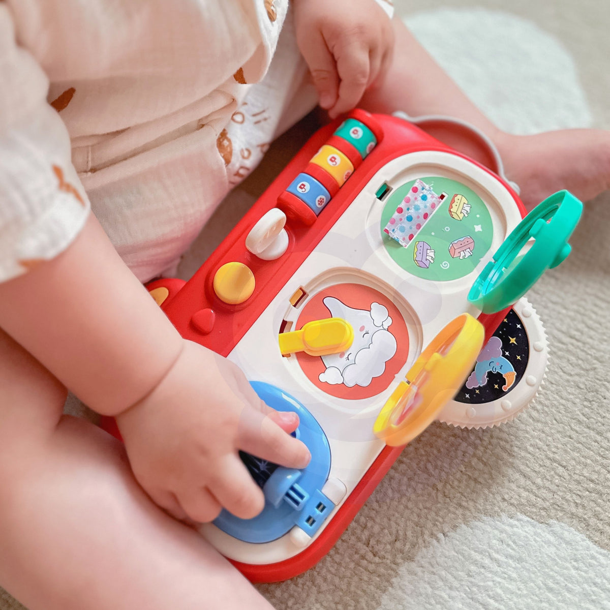 WOOPIE BABY Atrask ir Patikrink – Manipuliacinis Lavinamasis Žaislas