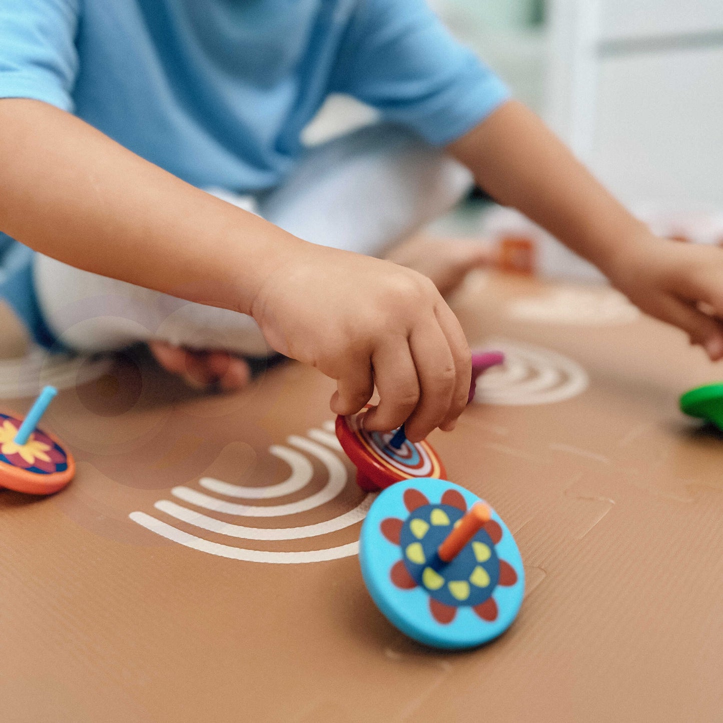 VIGA Spalvotas medinis vilkelis, 1 vnt – vaizdas 7