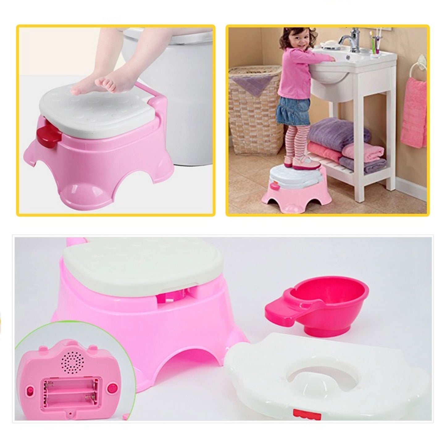 WOOPIE BABY Pirmasis puodukas su muzika, 3in1 (kėdutė, pakopa) – vaizdas 5