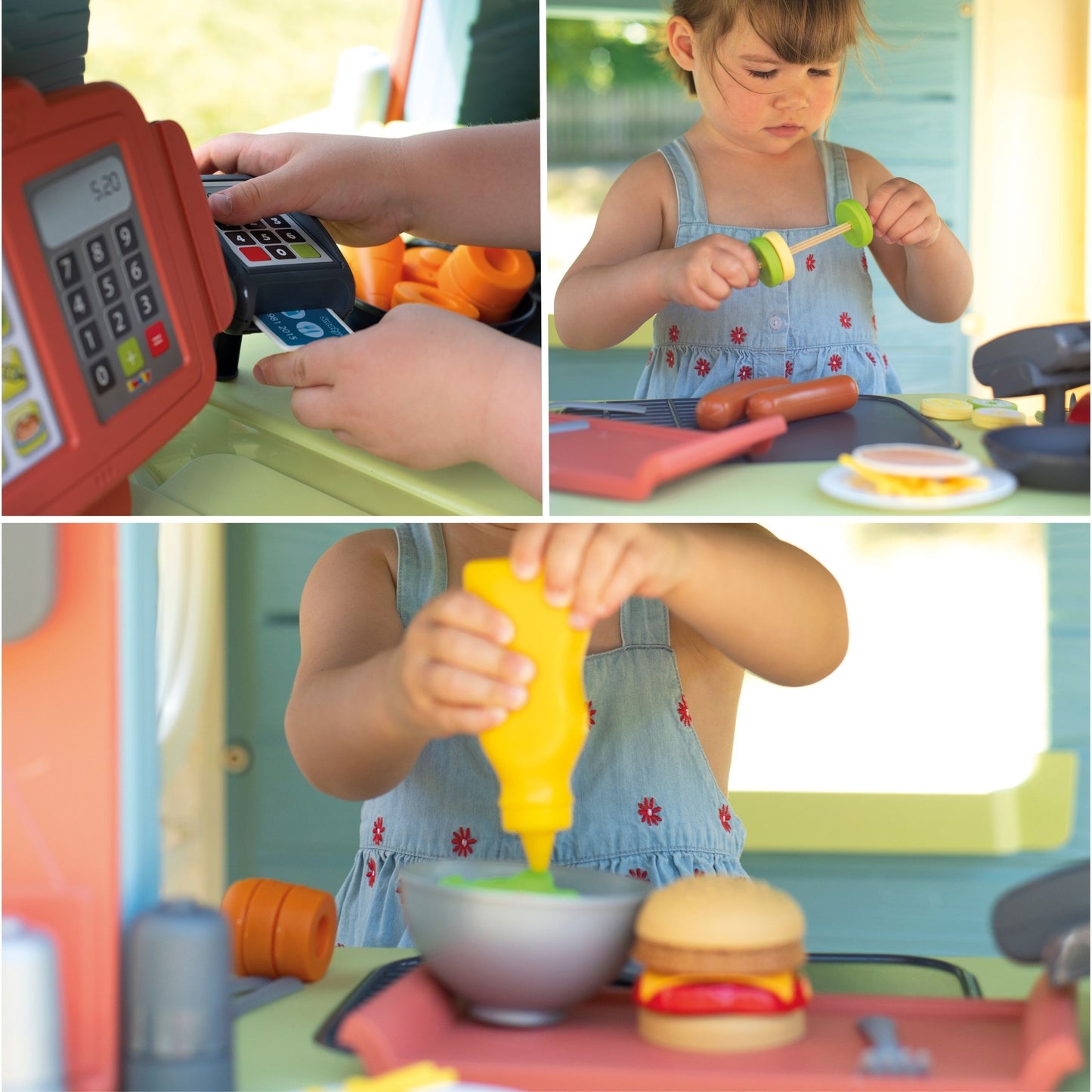 SMOBY Chef's Cottage Virėjo Namelis su Virtuvėle ir Priedais