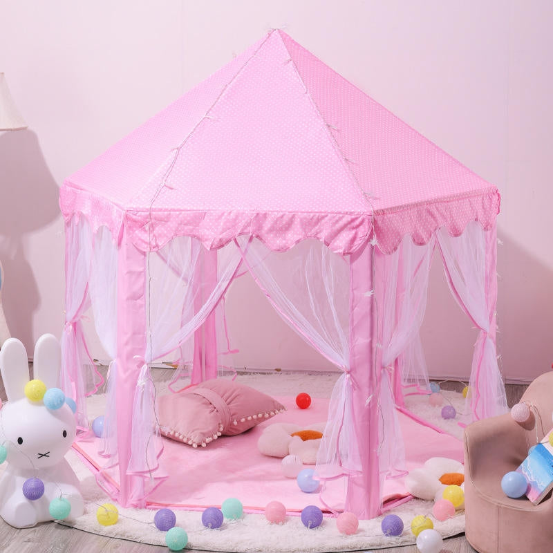 WOOPIE Princesės Pilies Palapinė (XXL) Namams ir Sodui – vaizdas 5
