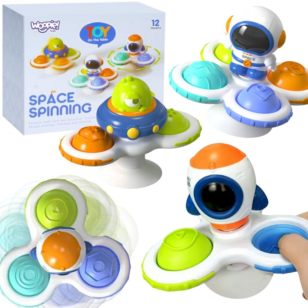 WOOPIE BABY Kosminiai Pop-it suktukai (3 vnt), sensorinis žaislas – pagrindinis vaizdas
