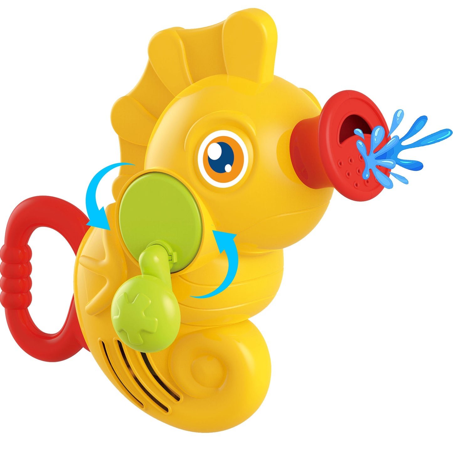 WOOPIE BABY Jūrų arkliukas – vandens pompa žaislas maudynėms – vaizdas 3