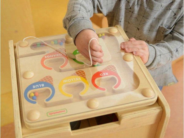 MASTERKIDZ Magnetinis Labirintas Rūšiuoklis Spalvų Mokymui EDU