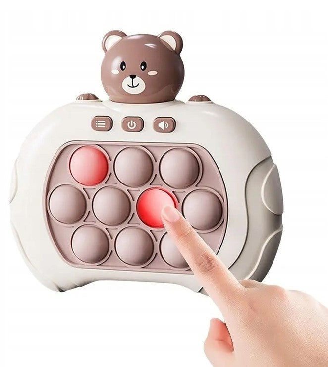 WOOPIE Interaktyvus antistresinis POP IT vikrumo žaidimas Meškiukas – vaizdas 3