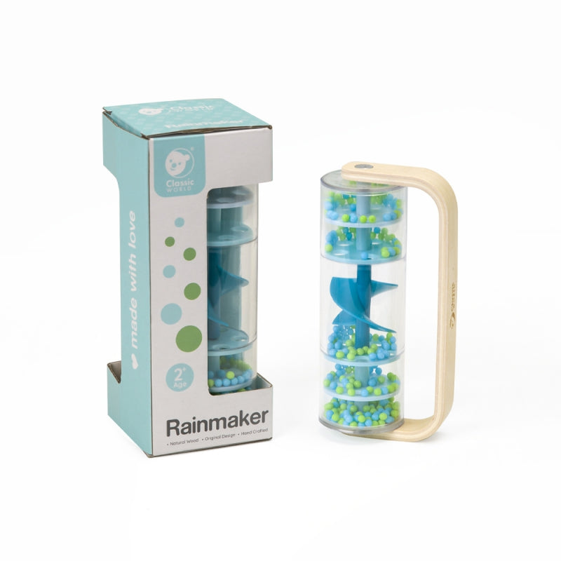 CLASSIC WORLD barškutis su mėlynais kamuoliukais – pagrindinis vaizdas