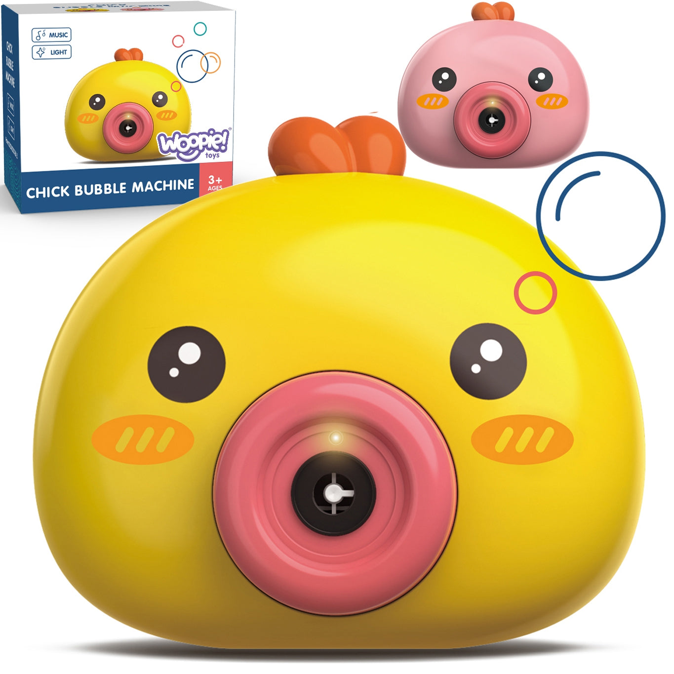 WOOPIE Muilo burbulų gaminimo aparatas Viščiukas – vaizdas 3