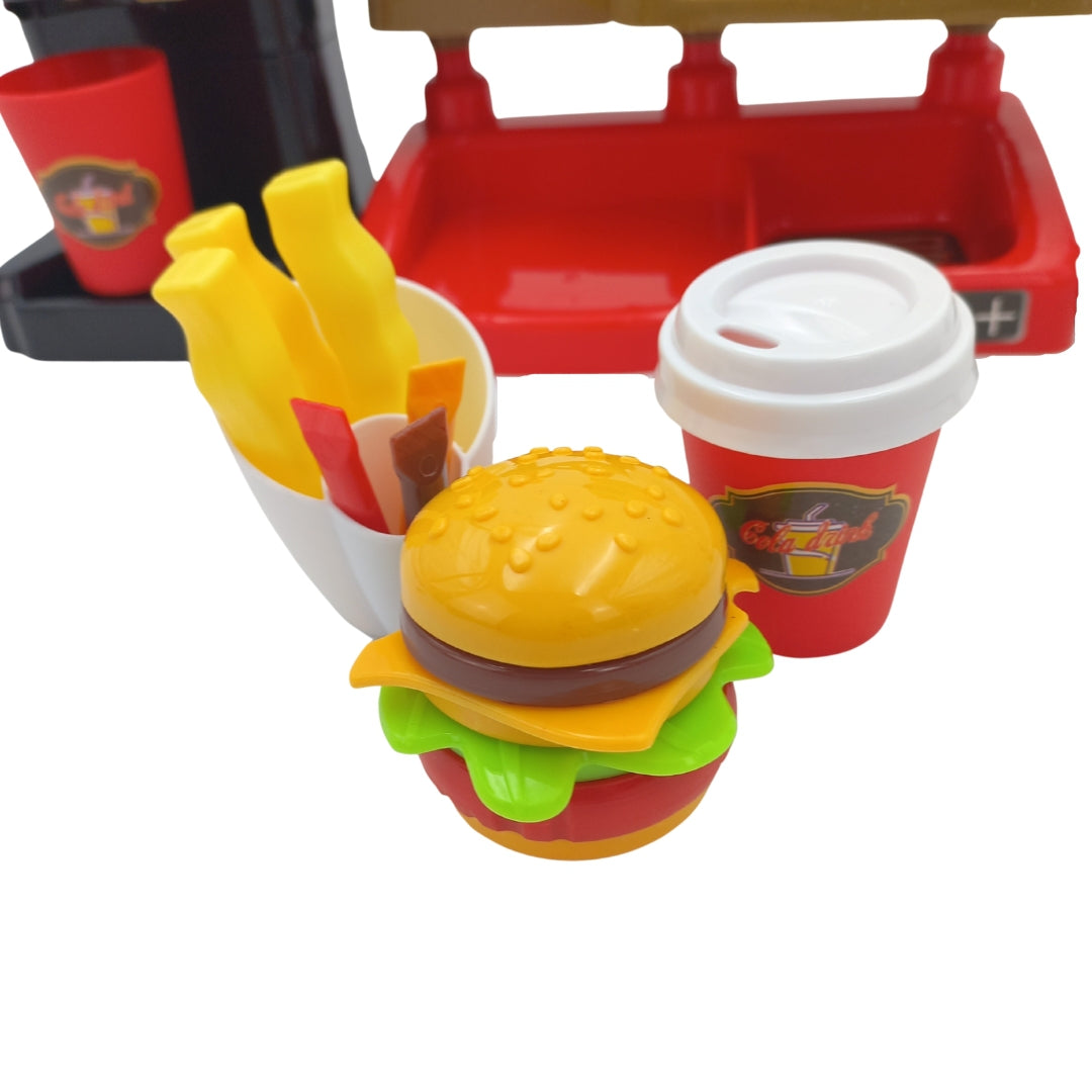 WOOPIE Fast Food rinkinys su gėrimų dalintuvu ir kava – vaizdas 4