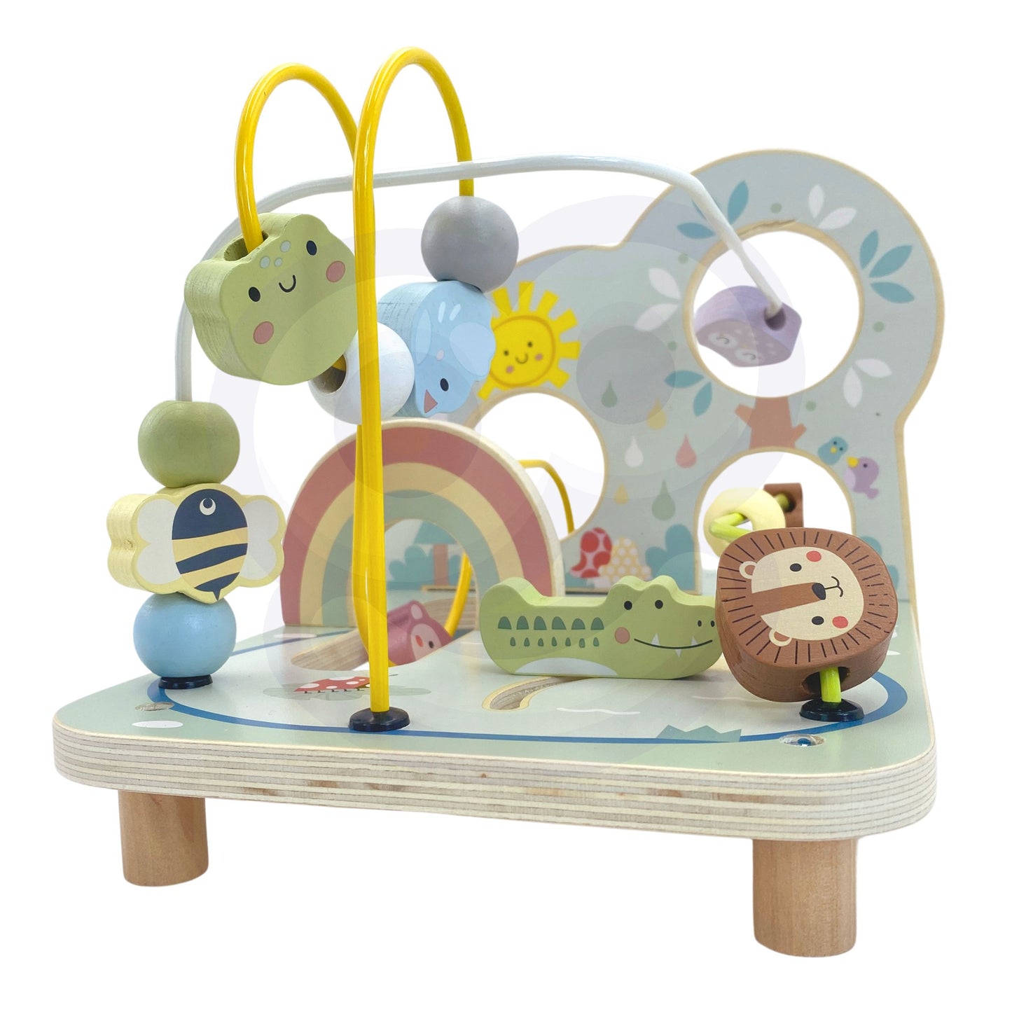 TOOKY TOY Medinė motorikos kilpa „Miško labirintas“ – vaizdas 3